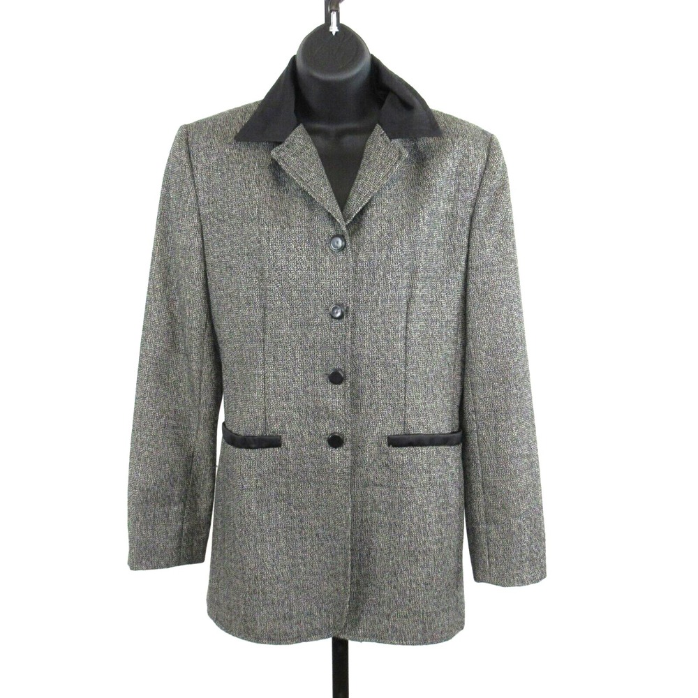 VTG Julio Collection Wool Blazer Single Breasted Fully Lined Womens SZ 6